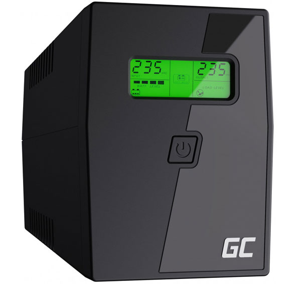 Green Cell ® UPS Micropower 600VA with LCD display