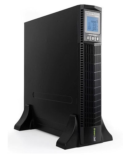 Green Cell ® UPS Online RTII 1000VA LCD