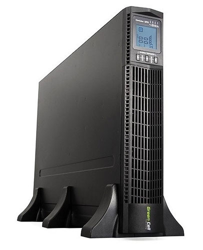 Green Cell ® UPS Online RTII 3000VA LCD