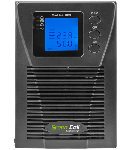 UPS Online Green Cell MPII with LCD display 1000VA