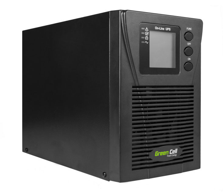 UPS Online Green Cell MPII with LCD display 1000VA