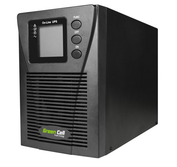 UPS Online Green Cell MPII with LCD display 1000VA