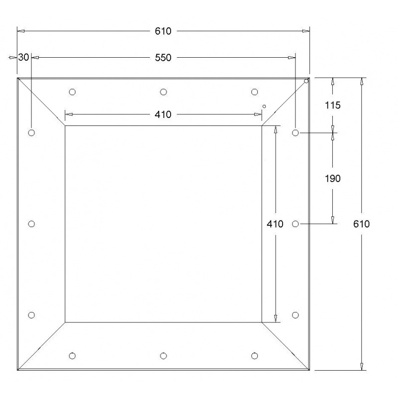 Outdoor Cabinet Mantar SZK 30U 19"