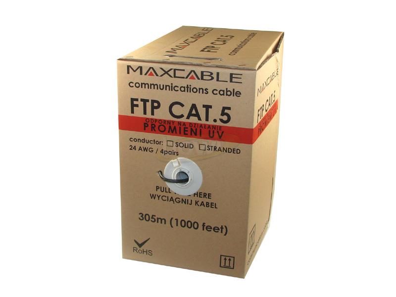 Kabel MAXCABLE-FTP5-CCA-UV