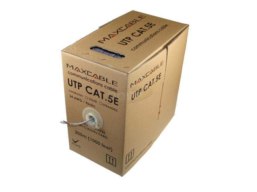 MAXCABLE UTP CAT5e Cable