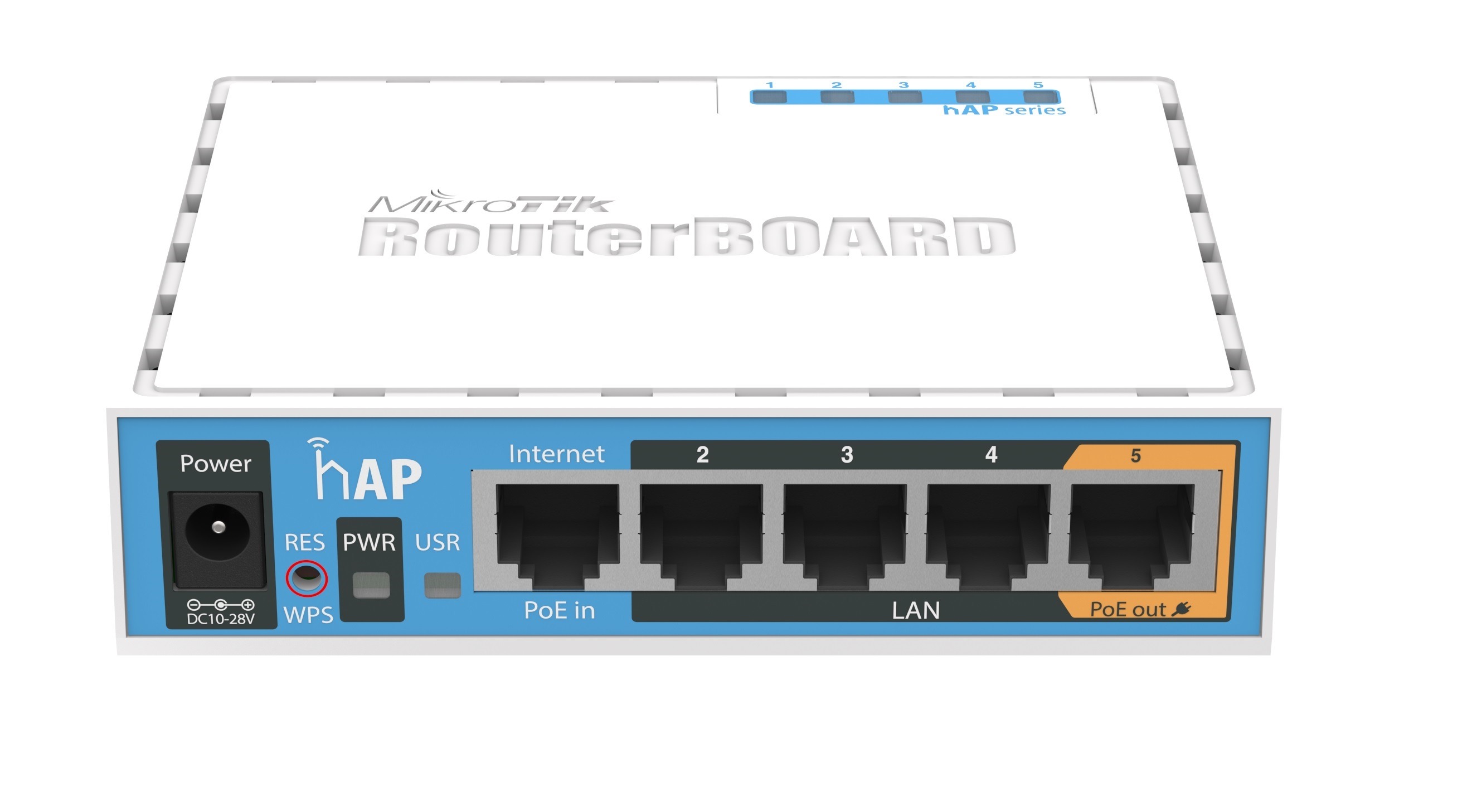 MikroTik RouterBoard RB951Ui-2nD PoE router