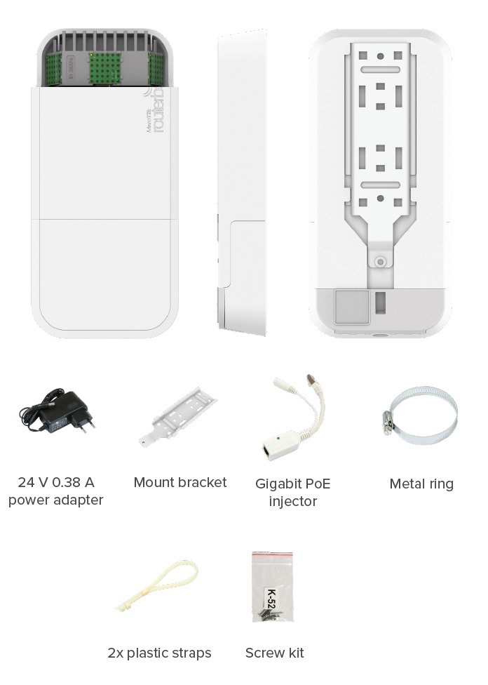 Wireless Wire (wAP 60Gx3 AP )  Mikrotik RBwAPG-60ad-SA