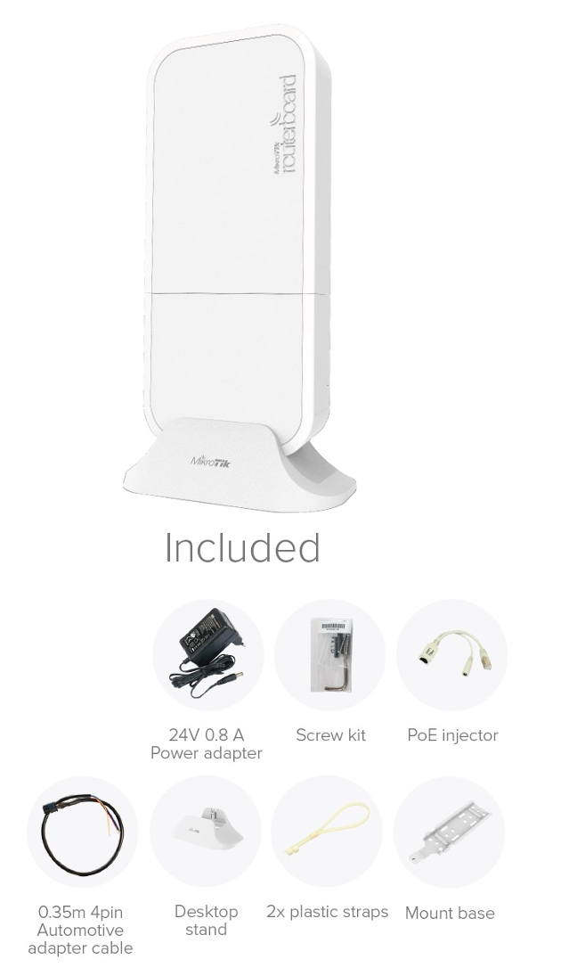 RTB-RBWAPR-2NDR11E-LTE (RBwAPR-2nD&R11e-LTE wAP LTE kit)Routerboard Mikrotik