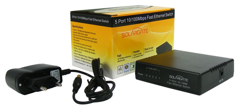 Gigabit Managed Switch Solargate SF005F