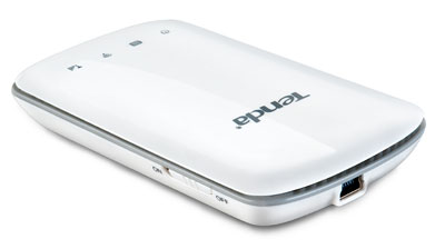 TENDA 3G186R HSPA modem and WiFi Router, Built-in Battery