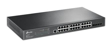 TP-Link SG3428 przełącznik (switch) zarządzalny JetStream L2/L2+ 24x GE, 4x SFP ze wsparciem Omada