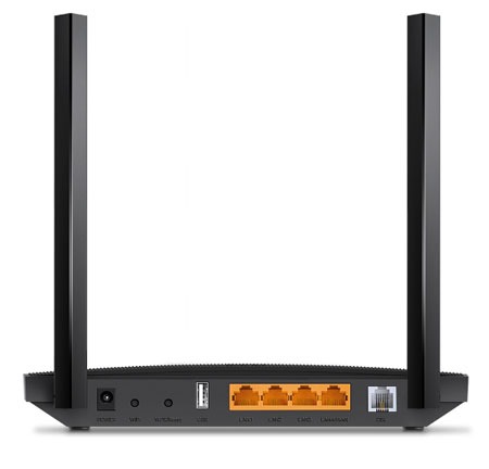 TP-Link Archer VR400 dwupasmowy, gigabitowy router bezprzewodowy VDSL2, AC, 1200Mb/s