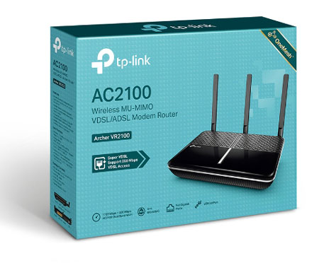 TP-Link Archer VR2100 AC2100 MU-MIMO VDSL/ADSL Bezprzewodowy Modem Router