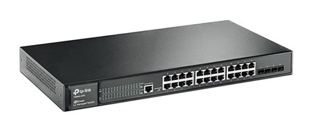 TP-Link T2600G-28TS (SG3424) switch (przełącznik) JetStream L2 24x GE 4x SFP