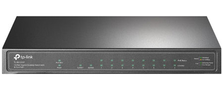 TP-Link SG1210P switch (przełącznik) desktop 9x GE, 1x SFP, 8x PoE OUT (802.3af/at)