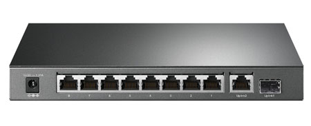 TP-Link SG1210P switch (przełącznik) desktop 9x GE, 1x SFP, 8x PoE OUT (802.3af/at)