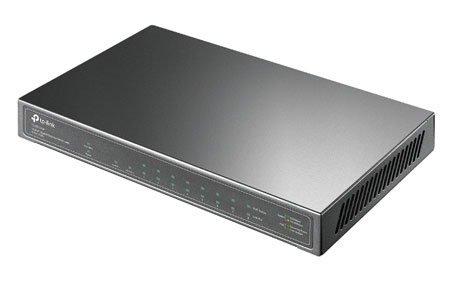 TP-Link SG1210P switch (przełącznik) desktop 9x GE, 1x SFP, 8x PoE OUT (802.3af/at)