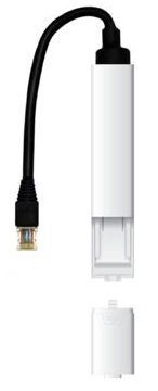 Ekranowany adapter Ubiquiti PoE