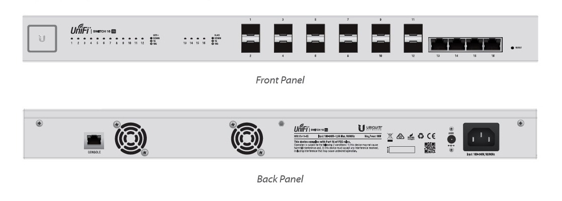 Ubiquiti Networks UniFiSwitch 16 XG US-16-XG