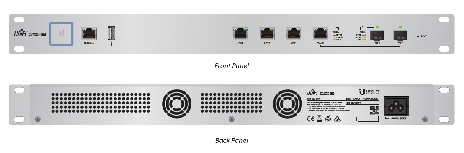 Ubiquiti ubnt USG UBNT-USG-PRO-4