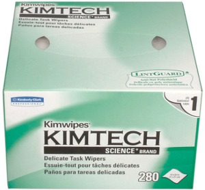 Kimtech Science dust-free wipes