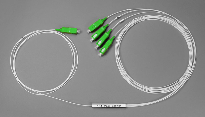 Symmetric optical splitter Mini-module PLC SM SC/APC 1x02