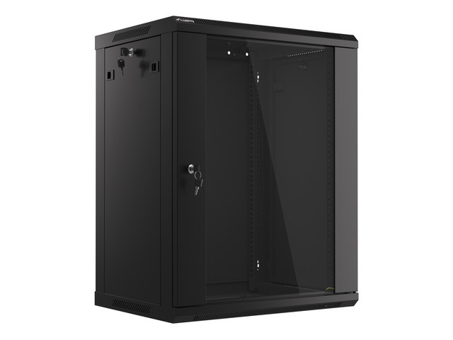 Lanberg LANB-19-15U-450-B Wall Mounting Cabinet 19" 15U/450mm