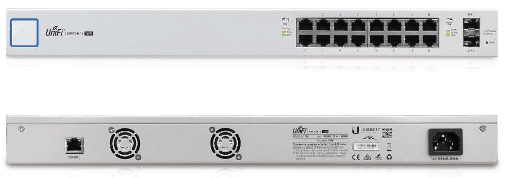 Ubiquiti UniFi Switch 16 port (US-16-150W)