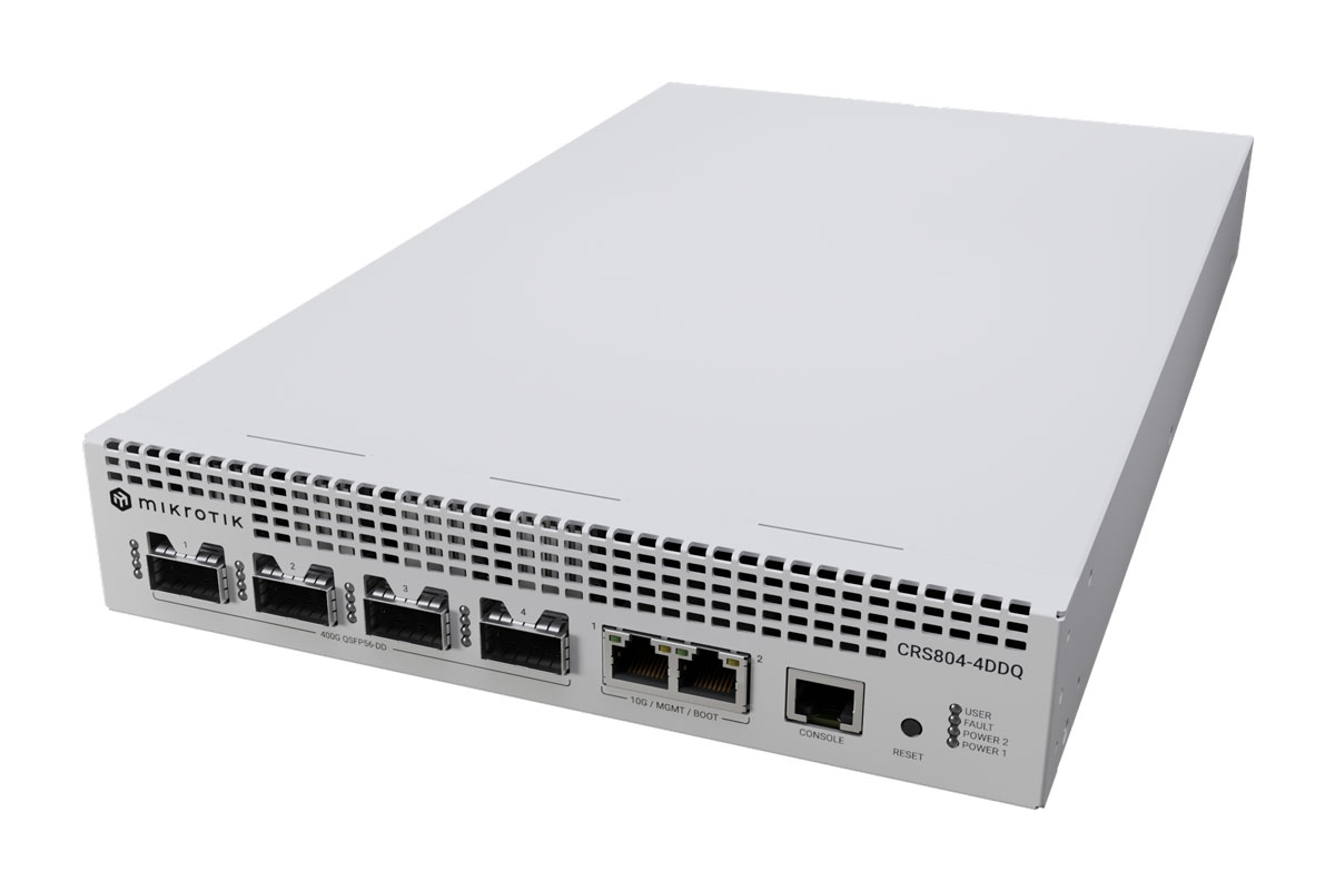 MikroTik - CRS804-4DDQ-hRM