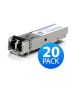 Ubiquiti SFP 1,25G, MM LC 550m Dual-Fiber 850nm 20-pack UACC-OM-MM-1G-D-20 / UF-MM-1G-20