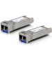 Ubiquiti 10G Single-Mode Optical Module, 2-pack - Transceptor SFP+ Duplex LC UPC 10 km (UACC-OM-SM-10G-D-2)