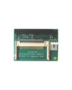 IDE/CF Adapter, direct plug, parallel to system board, FDD power