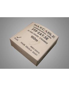 Maxcable FTP CAT 5e Ethernet Cable BOX, 100% Cu, 100m