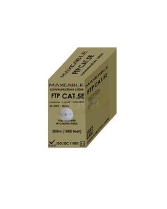 Maxcable :: Kabel FTP5E drut CU szary 305m