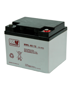 AGM battery MWL 40-12 12V 40Ah Long Life