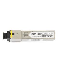 OPTIC SFP module (1pcs) 1.25Gbps, SC SM, 20km, WDM, TX1550/RX1310, DDM