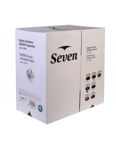 SEVEN :: Kabel sieciowy SEVEN UTP cat.5 Solid Outodoor/Gel 305m BOX