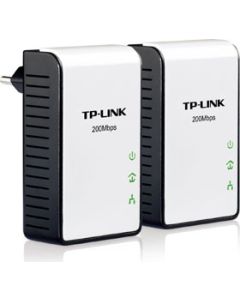 TP-Link :: TL-PA211-KIT Twin Pack 200Mb Powerline Ethernet Adapt