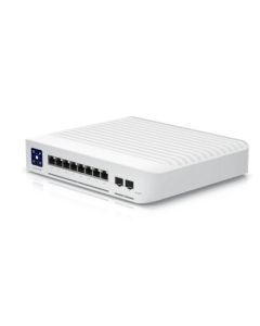 Ubiquiti (USW-Enterprise-8-PoE) UniFi Layer 3, PoE switch with (8) 2.5GbE, 802.3at PoE+ RJ45 ports and (2) 10G SFP+ ports