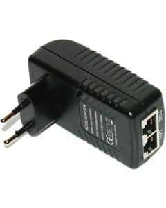 Zasilacz impulsowy 12V 1A ze zintegrowanym adapterem PoE