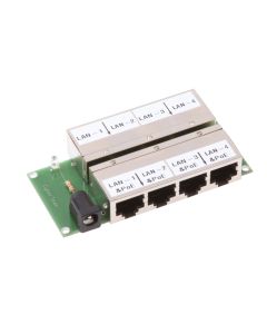 Adapter PoE 4 porty.