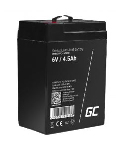 AGM Green Cell Battery 6V 4,5Ah