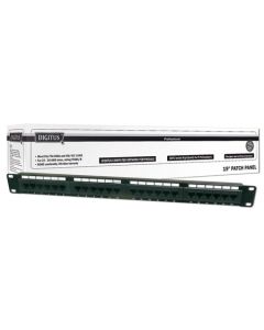 Digitus :: Patch panel  kat.5e 24 porty RJ45