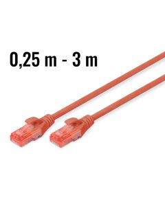 DIGITUS CAT 6 UTP patchcord Red