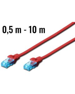 DIGITUS CAT 5e UTP patchcord Red