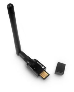 Dynamode :: 802.11N 150Mbps WiFi USB adapter, chipset Realtek 8188, up to 150m, removable antena.