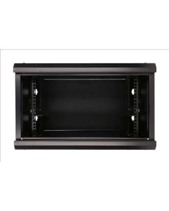 Extralink 6U 600x450 wall mounted rack cabinet, black