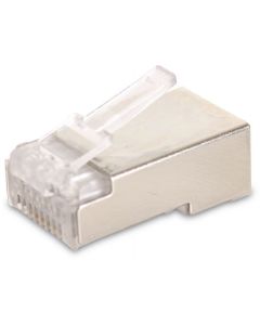 Getfort Connector RJ45 FTP Cat6 Passthrough shielded 8P8C (100 pieces)