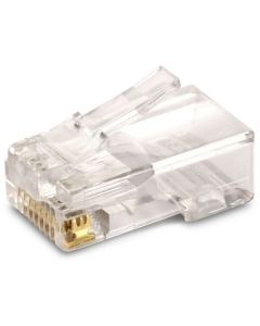 Getfort Connector RJ45 UTP Cat6 Passthrough unshielded 8P8C (100 pieces)