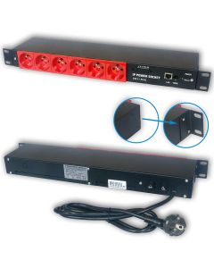 Power Strip 6G10A V2 RED